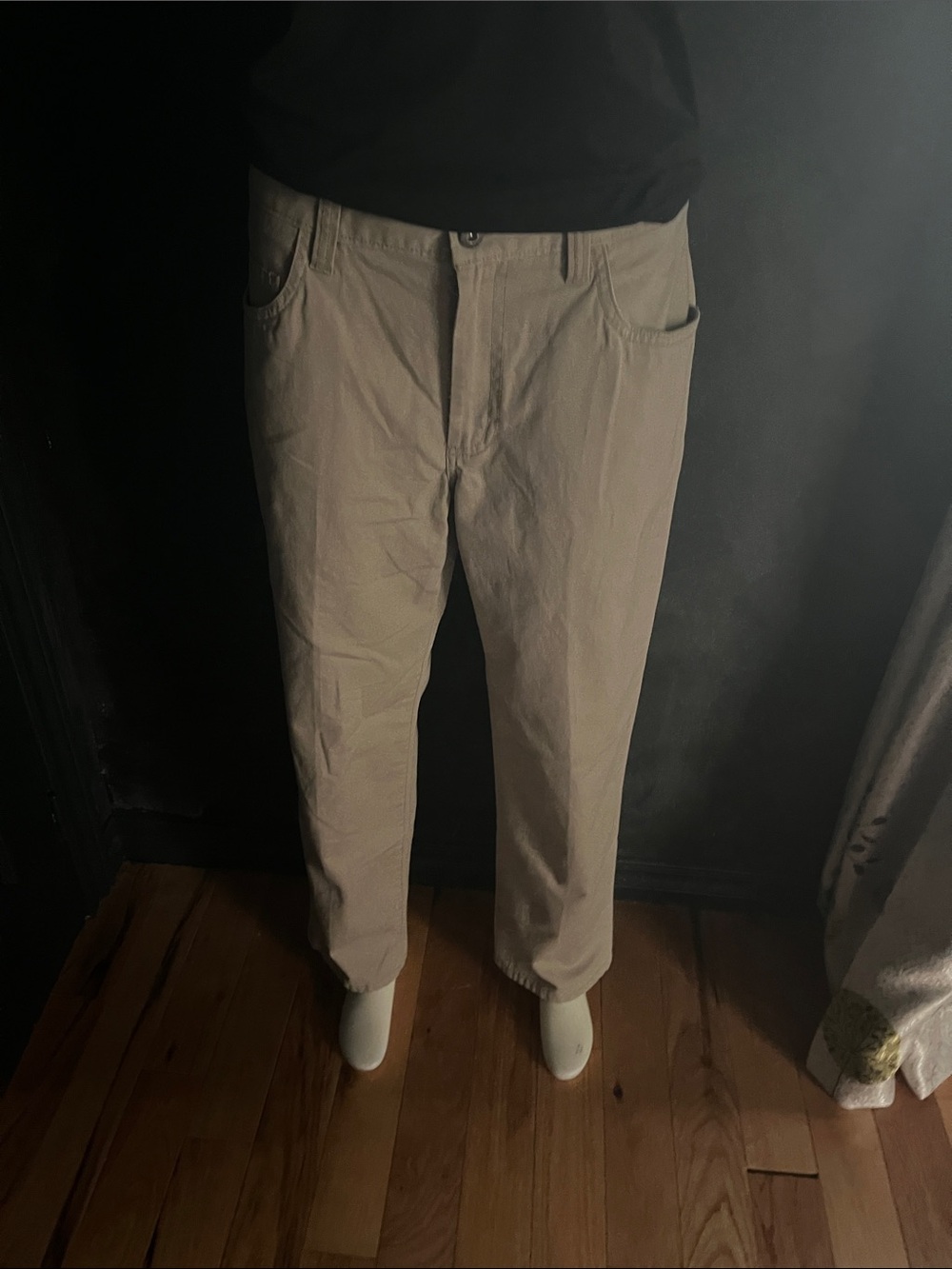 Perry Ellis Khaki Straight-Leg Chinos - Light Tan
